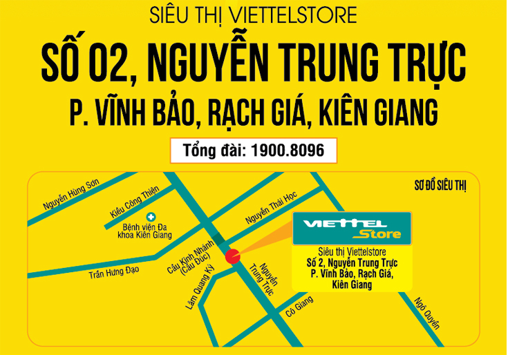 Số 2 NGUYỄN TRUNG TRỰC, P.Vĩnh Bảo, Rạch Giá, Kiên Giang